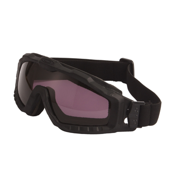 Захисні окуляри та маска 2 в 1 тактичні Si Ballistic M Frame black