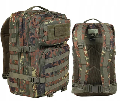 Тактичний рюкзак Mil-tec us assault 36л Флектарн (14002221)