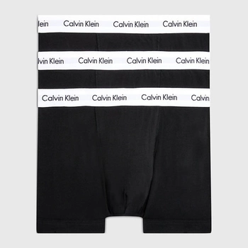 Calvin Klein Underwear 3P Trunk 0000U2662G-001 L 3 szt Czarny (5051145283358)