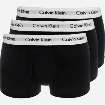 Bokserki męskie Calvin Klein Underwear Trunk 3Pk 000NB1893A-001 XL 3 szt. Czarny (8719115125059)