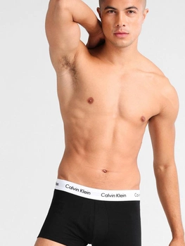 Bokserki męskie Calvin Klein Underwear Trunk 3Pk 000NB1893A-001 XL 3 szt. Czarny (8719115125059)