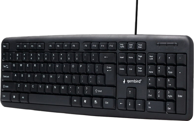 Клавіатура дротова Gembird KB-U-103-RU USB Black