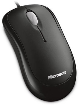 Mysz Microsoft Basic USB Czarna (P58-00057)