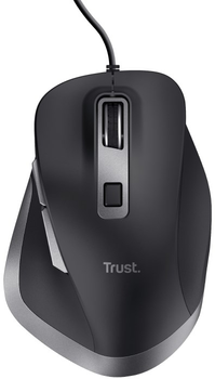 Mysz Trust Fyda USB czarna (24728)