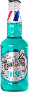 Шампунь освежающий с экстрактом ментола Beardburys Fresh 330 мл (8431332126366)