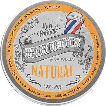 Помада для волос кремообразная классическая Beardburys Natural New 100 мл (8431332127547)