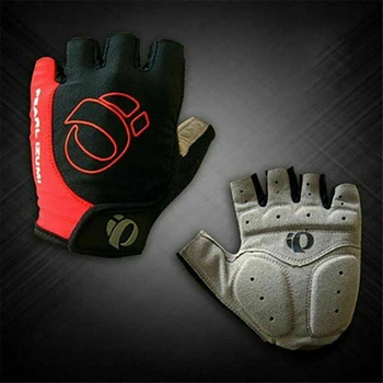 Перчатки велосипедные Pearl Izumi гелевые беспалые вело велоперчатки Black-Red L