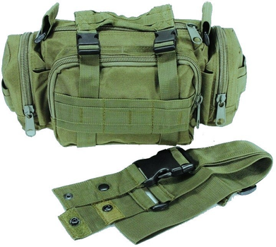 Тактична армійська чоловіча сумка Edibazzar Molle Combat Sachet 8935003599058 хакі