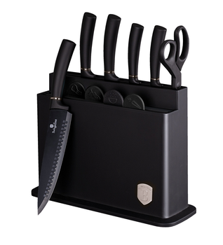 Набор ножей с разделочными досками Berlinger Haus Black Silver Collection 11 предметов (BH-2492)