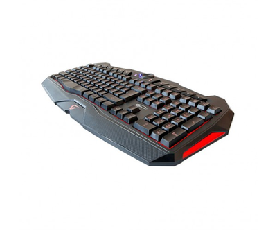 Клавіатура Gemix W-210 Black, ігрова, USB, LED підсвічування