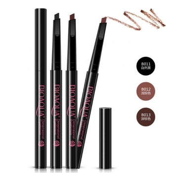 Олівець для брів зі скошеним кінчиком Bioaqua Dimensional Eyebrows, чорний