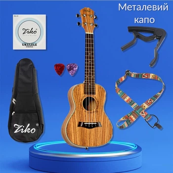 Укулеле концертное Osten UK32 + комплект (чехол, капо, струны, ремень)