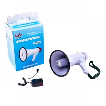 Гучномовець MEGAPHONE HW 20B білий червоний