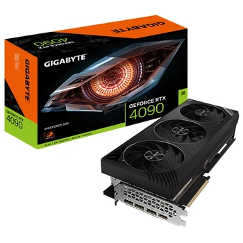 Видеокарта Gigabyte GeForce RTX 4090 24GB GDDR6X Windforce (GV-N4090WF3-24GD)