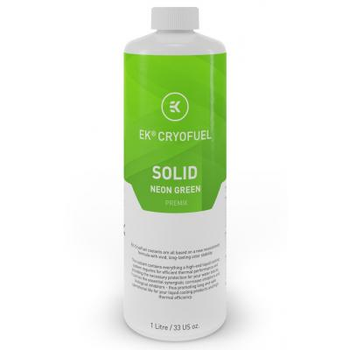Охолоджуюча рідина Ekwb EK-CryoFuel Solid Neon Green (Premix 1000mL) (3831109880364)