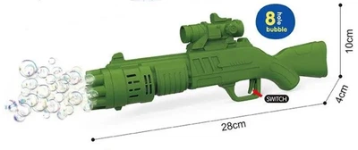 Генератор мыльных пузырей Bubble Gun Blaster (Пистолет) Bambi 3939-141(green)