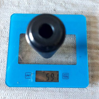 Глушитель на АК саундмодератор калибр 5.45 Черный (KT-7737)