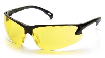 Защитные тактические очки Pyramex баллистические открытые стрелковые очки Pyramex Venture-3 (amber) желтые