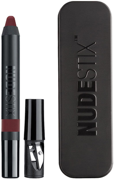 Nudestix Intensywnie matowa Szminka do ust + kredka do policzków Raven (839174011501)