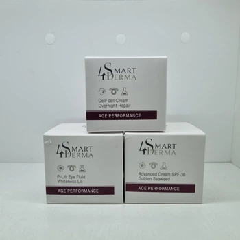 Smart 4 Derma Age Perfomance Набор для зрелой кожи (дневной крем+ ночной крем+ крем для зоны вокруг глаз)