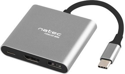 USB-C хаб NATEC Fowler Mini HDMI+USB Type-A+USB Type-C (NMP-1607)