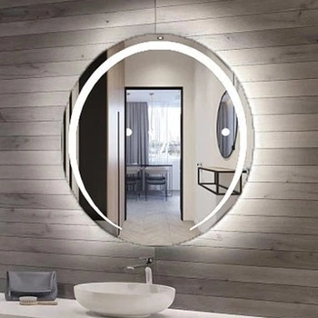 Зеркало L MoonLight с LED подсветкой (550х550)