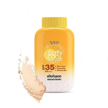 Рассыпчатая солнцезащитная Пудра SASI с SPF 35 PA +++