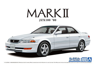 Сборная модель 1/24 автомобиль Toyota JZX100 Mark II Tourer V '00 Aoshima 06220