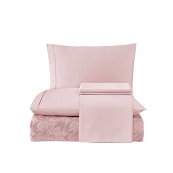 Постельное белье Tivolyo Home Baroc pembe пике евро