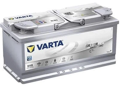 Акумулятор 105Ah-12v VARTA Silver Dynamic Start-Stop Plus AGM (394х175х190), R, EN 950