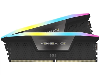 Оперативная память DDR5 64 Gb (6400 MHz) (Kit 32 Gb x 2) Corsair Vengeance RGB (CMH64GX5M2Y6400C32)