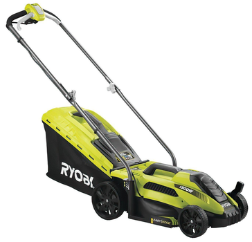 Газонокосилка электрическая Ryobi RLM13E33S зеленая 1300 Вт (E130-5133002343)