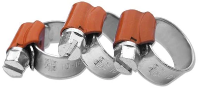 Хомут черв'ячний Bradas FORCE ORANGE 10 - 16 мм ширина 9 мм W1 (AGD-INN-0068)