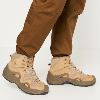 Чоловічі тактичні черевики з Gore Tex Vogel 1492-bej 41 26.5 см Бежевые (7488740074771)