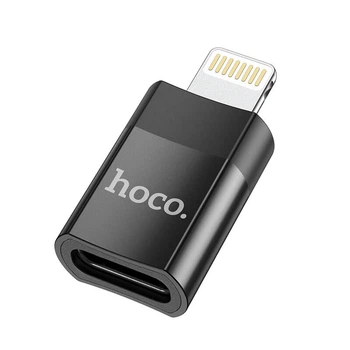Перехідник OTG Hoco UA17 Lightning (M) - Type-C (F) 2,0 чорний