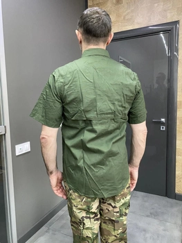 Армійська тактична сорочка з коротким рукавом Yakeda Оліва L