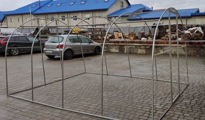 Каркас теплицы "Дарина усиленная" 3х6м, труба 30х30мм