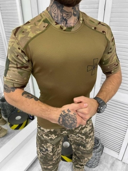 Тактична футболка з матеріалу інноваційного ЗСУ Elite Multicam L