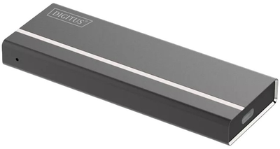 Kieszeń zewnętrzna Digitus na SSD M.2 SATA USB Type-C 3.1, czarna (DA-71120)
