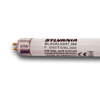 Лампа ультрафиолетовая в ловушки для насекомых Sylvania F 6W/T5/BL368 G5