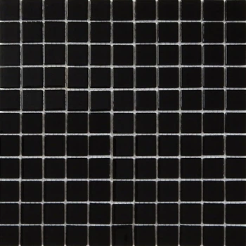 Мозаика Mozaico de LUX V-MOS AA113 BLACK черная,на сетке за 1 ШТ