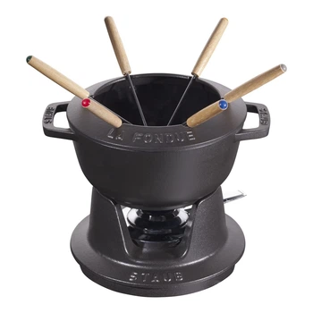 Набор для фондю Staub 18 см чёрный (40511-971-0)