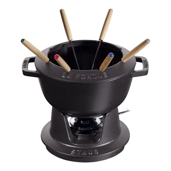 Набір для фондю Staub 20 см чорний (40511-972-0)