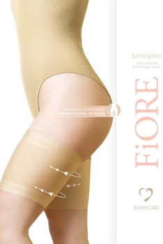 Стрічки-бандалетки на стегна захисні Fiore SATIN BAND розмір 7/8 колір нюд