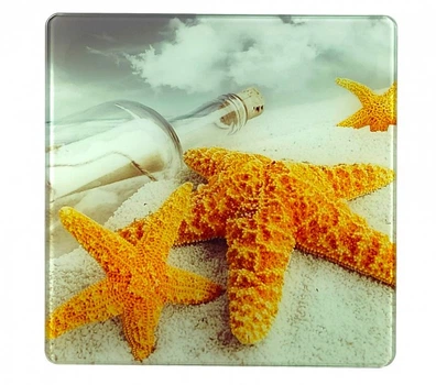 Весы электронные напольные Domotec MS-2019 до 180кг стекло морская звезда