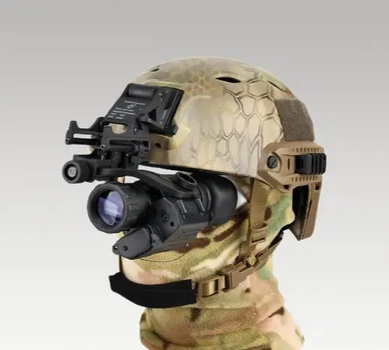 Инфракрасный цифровой прибор ночного видения военного типа аналог NVG-10 (PVS-14)