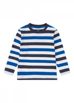 Футболка-лонгслив хлопковая для мальчика Lupilu LIDL 369969-1 110-116 см (4-6 years) Синий