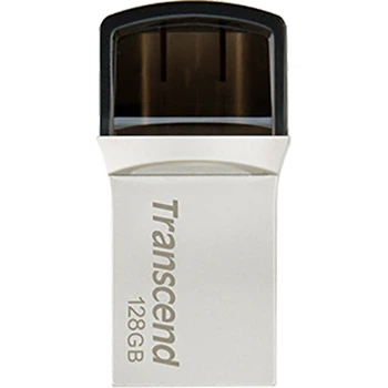 Накопичувач USB 3.1 Transcend 128GB JetFlash 890S Type-C (TS128GJF890S)