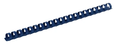 Пружина пластиковая Buromax А4 8 мм 100 штук синий (BM.0501-02)