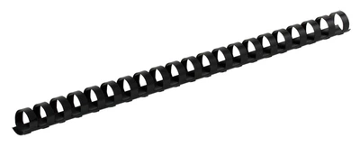 Пружина пластиковая Buromax А4 10 мм 100 штук черный (BM.0502-01)